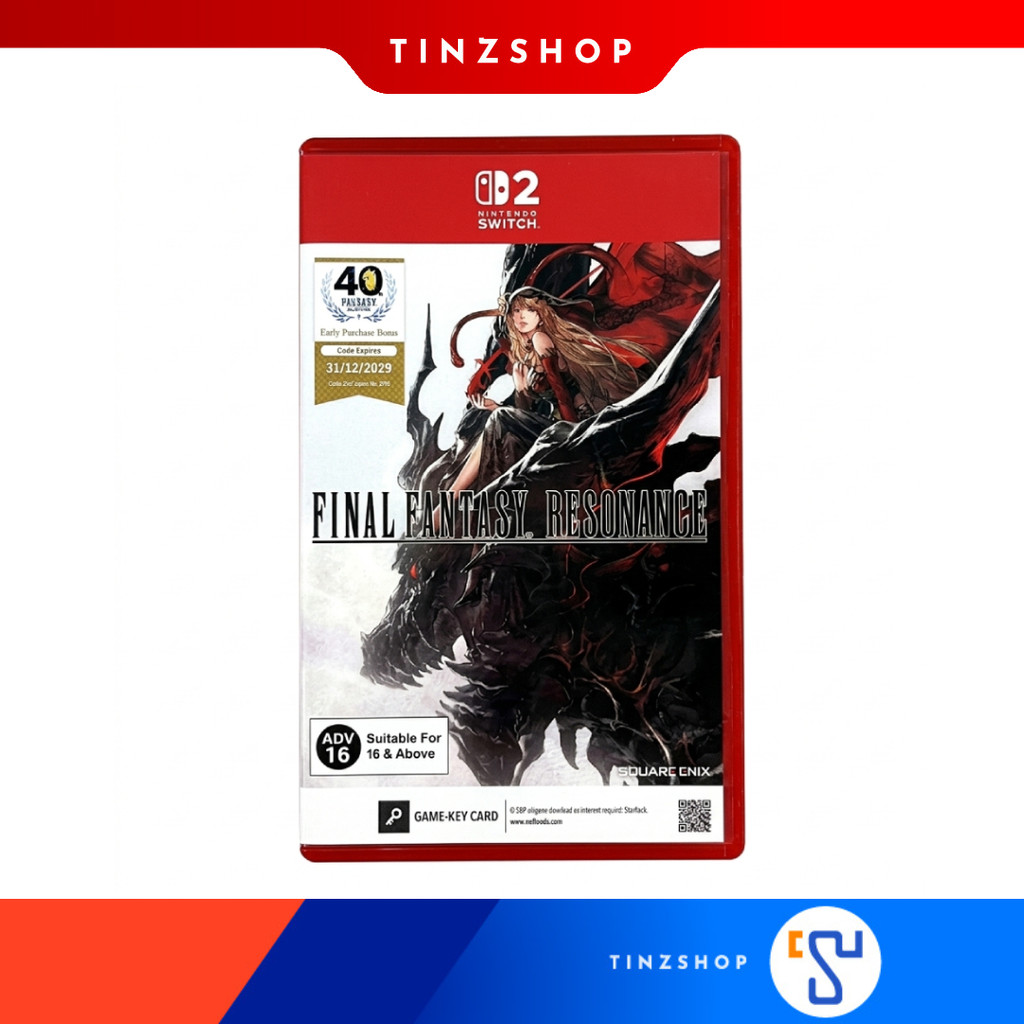 Switch2 FINAL FANTASY RESONANCE / Game Key Card / Zone Asia | Shopee ...