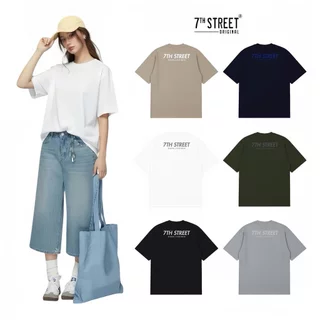 7ᵗʰ Street Original Oversize90s Cotton100% Com(No.20) เนื้อผ้าหนานุ่มเป็นพิเศษ สวมใส่สบาย พร้อมกระเป๋าหน้า รุ่น O-SBF
