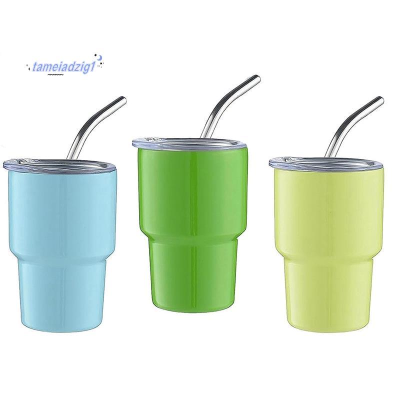 3 แพ็ค Mini Tumbler Shot Glass Mini Tumbler ถ้วย Double Wall Tumbler ...