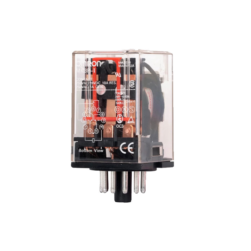 Omron MK3P-I/MK2PI รีเลย์ระดับกลาง MK3P-N/MK2P-N8 Pin 11 Pin MM4XP/2XP ...