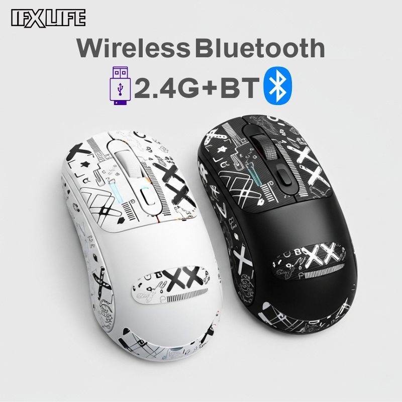 M348 เมาส์ไร้สายแบบชาร์จไฟได้ 500mAh เมาส์บลูทูธสําหรับแล็ปท็อป ...