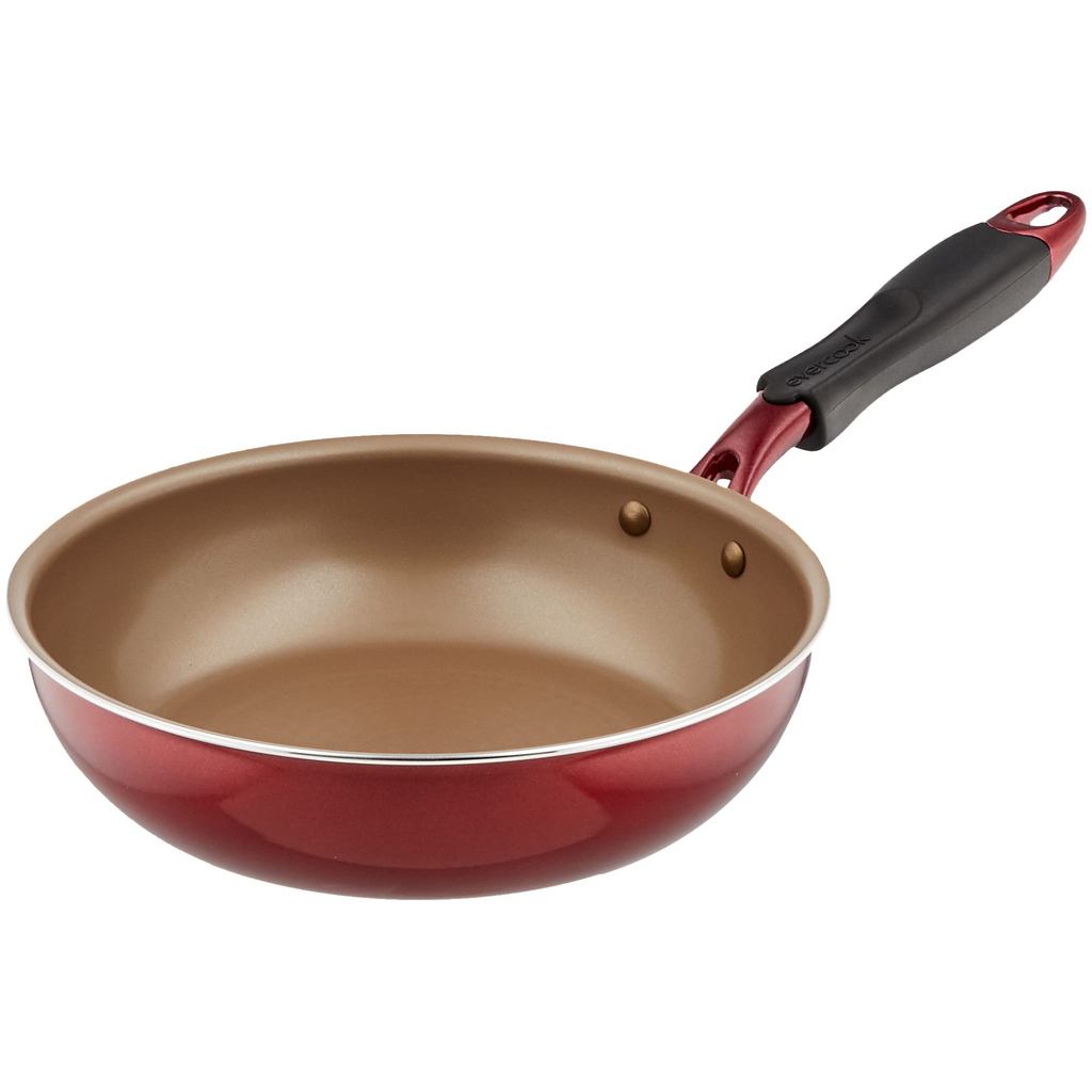 Evercook α (Evercook Alpha) 22cm Frying Pan, All Heat Source Compatible ...