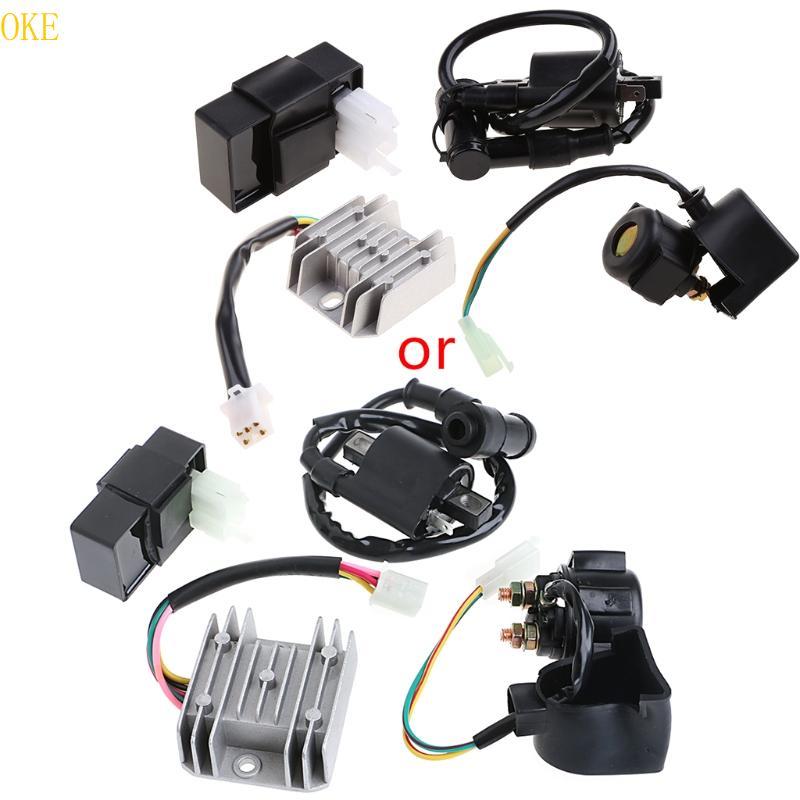 OKE Regulator Rectifier รีเลย์คอยล์จุดระเบิด CDI สําหรับจีน ATV Quad ...