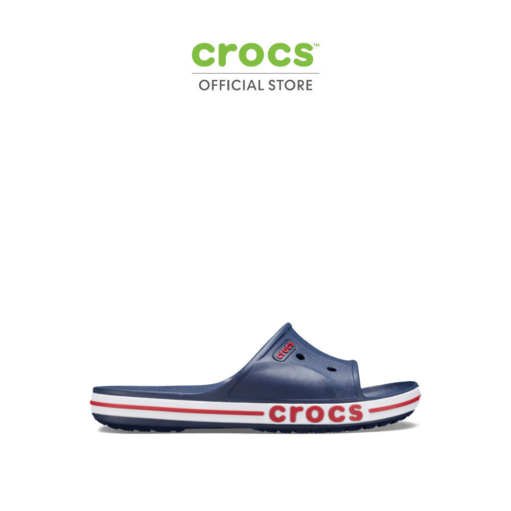 CROCS รองเท้าแตะผู้ใหญ่ BAYABAND SLIDE รุ่น 2053924CC – NAVY/PEPPER