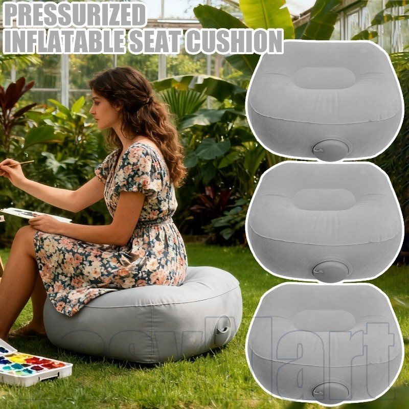 1/2PCS PVC Foot Rest Air หมอน - Inflatable Footrest หมอน - สําหรับ ...