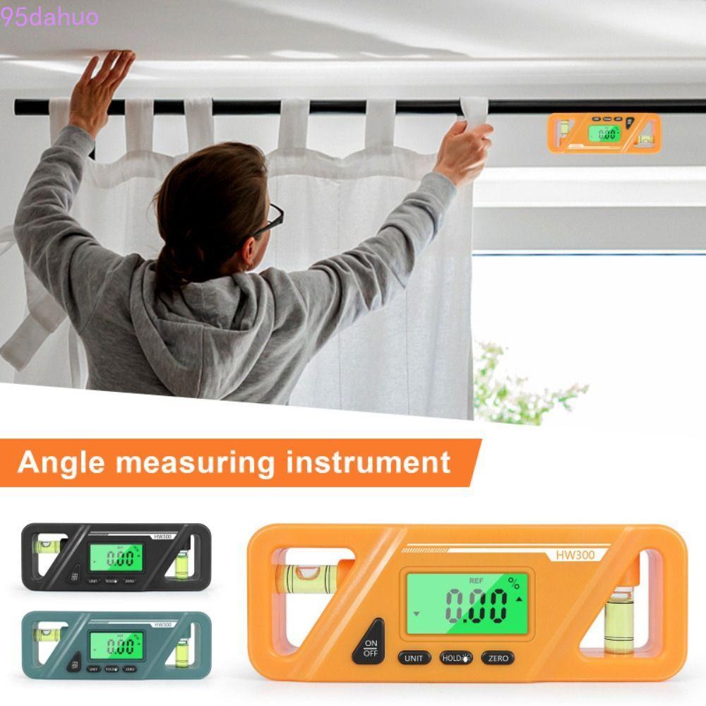 DAHUO Digital Inclinometer, Precision Backlight Feature Magnetic ...