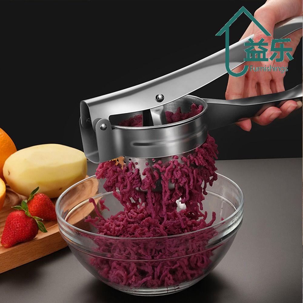ANTINON Potato Ricer Puree Masher ใช้ในบ้านสแตนเลสมือถืออุปกรณ์ครัว ...