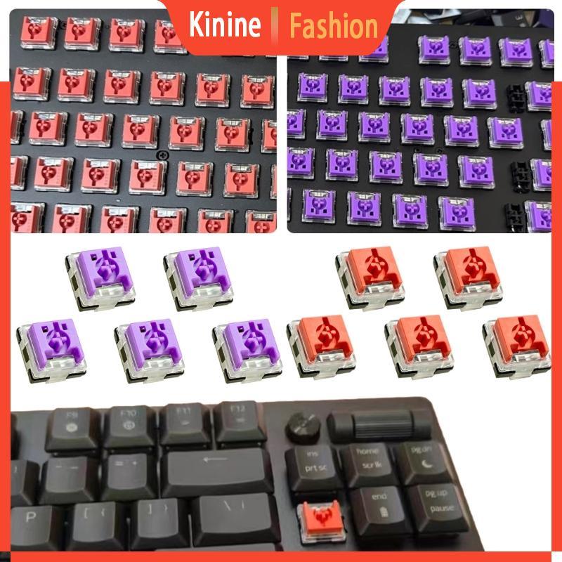 KIN คีย์บอร์ดเกมออปติคัลขั้นสูง Switches คีย์เรืองแสงเพลาต่ํา Swithes ...