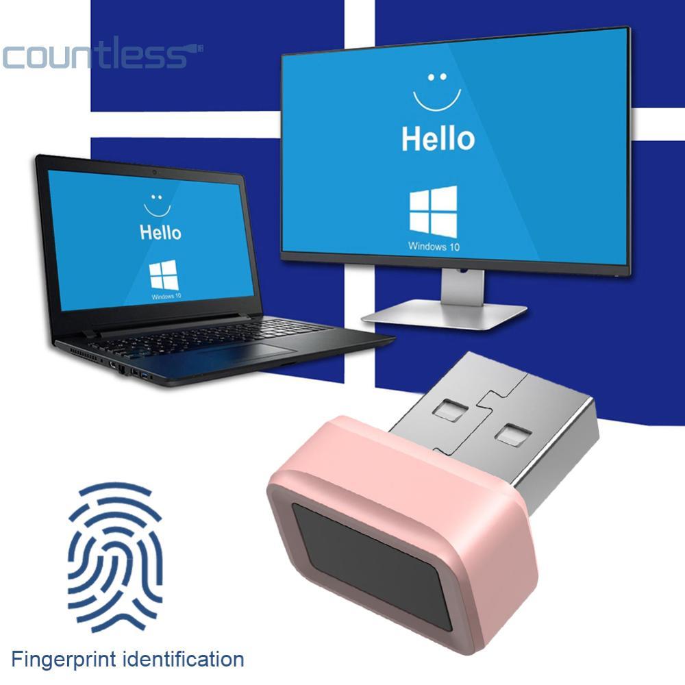 เครื่องอ่านการ์ดลายนิ้วมือ USB ป้องกันการปลอมแปลง Windows Hello FIDO ...