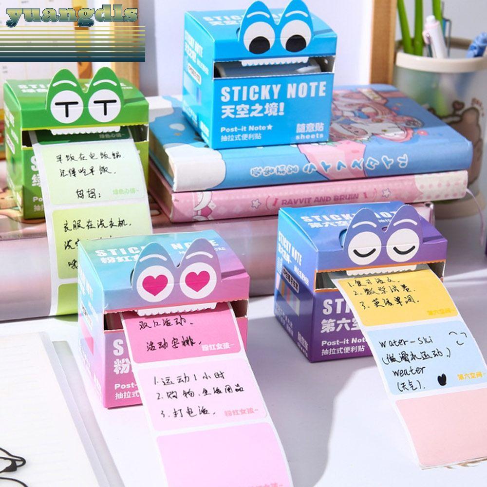 YUANG Sticky Notes, Pull Out Design Self-Adhesive Memo Pad Paper, Funny ...