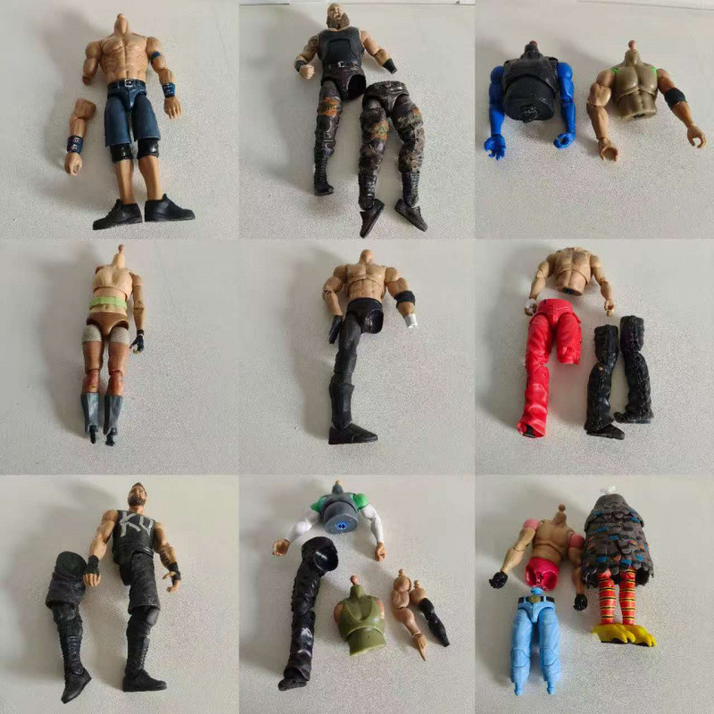 WWE Wrestler Doll Damage Body 6-7 นิ้ว Action Figure DIY Body ...