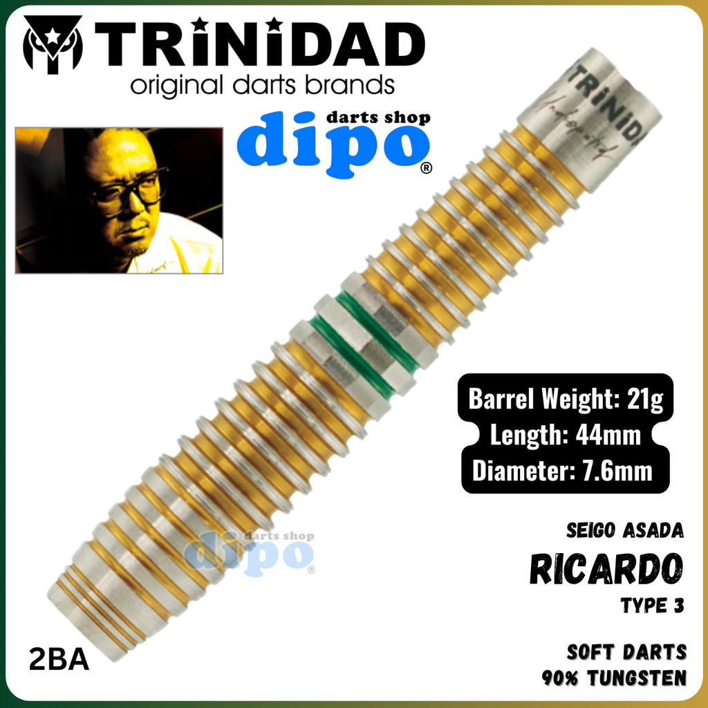 TRiNiDAD RICARDO Type 3 ( รุ่น Seigo Asada ) - ลูกดอกแบบนุ่ม
