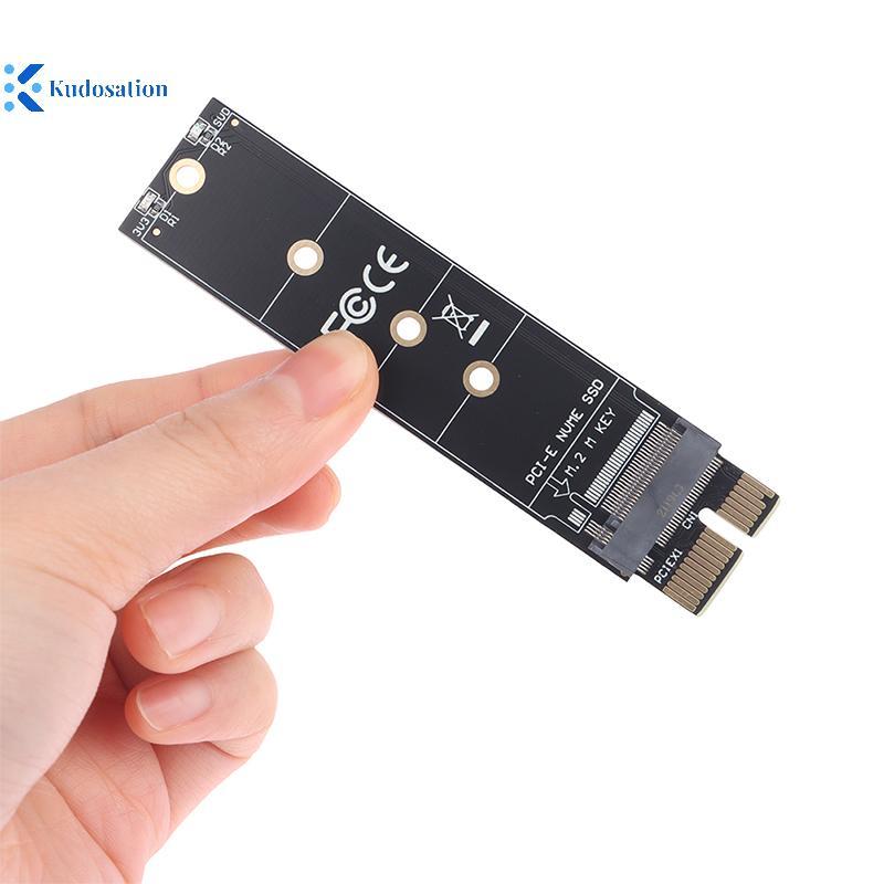 คุโดส PCIE ถึง M2 อะแดปเตอร์ NVMe SSD M2 PCIE X1 Raiser PCI-E PCI ...