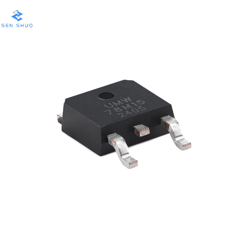 100% ของแท้ 78M15 TO-252 1A บวกแรงดันไฟฟ้าสามสิ้นสุด Linear เครื่อง ...