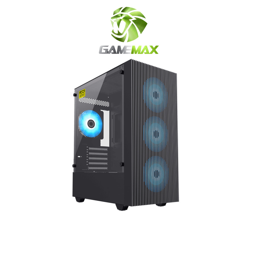 CASE (เคส) GAMMAX EDGE Mini Tower Computer Case M-ATX รับประกัน 1 ปี ...