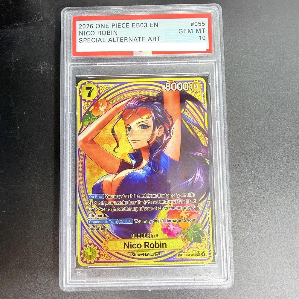 PSA 10 DIY ONE PIECE Rating Card 2026 ONE PIECE EB03 EN NICO ROBIN EB03 ...