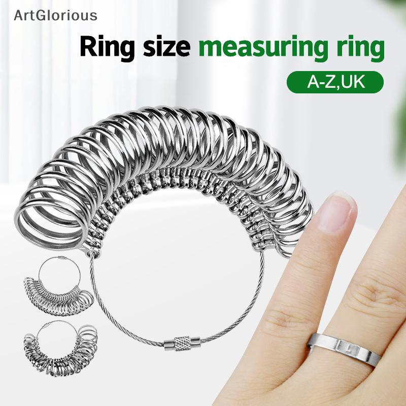 Art โลหะแหวนเครื่องวัด Sizer เมตร Hand Loop Jewellery วัดแหวนเครื่องมือ ...