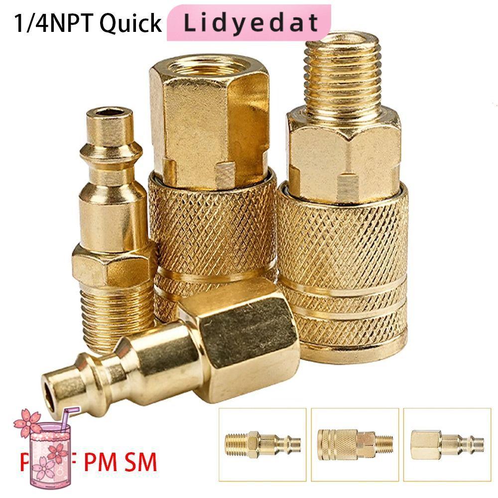 LIDYEDAT165 1 ชิ้น Quick Coupler เครื่องมือ, Air Line Compression อะแดป ...