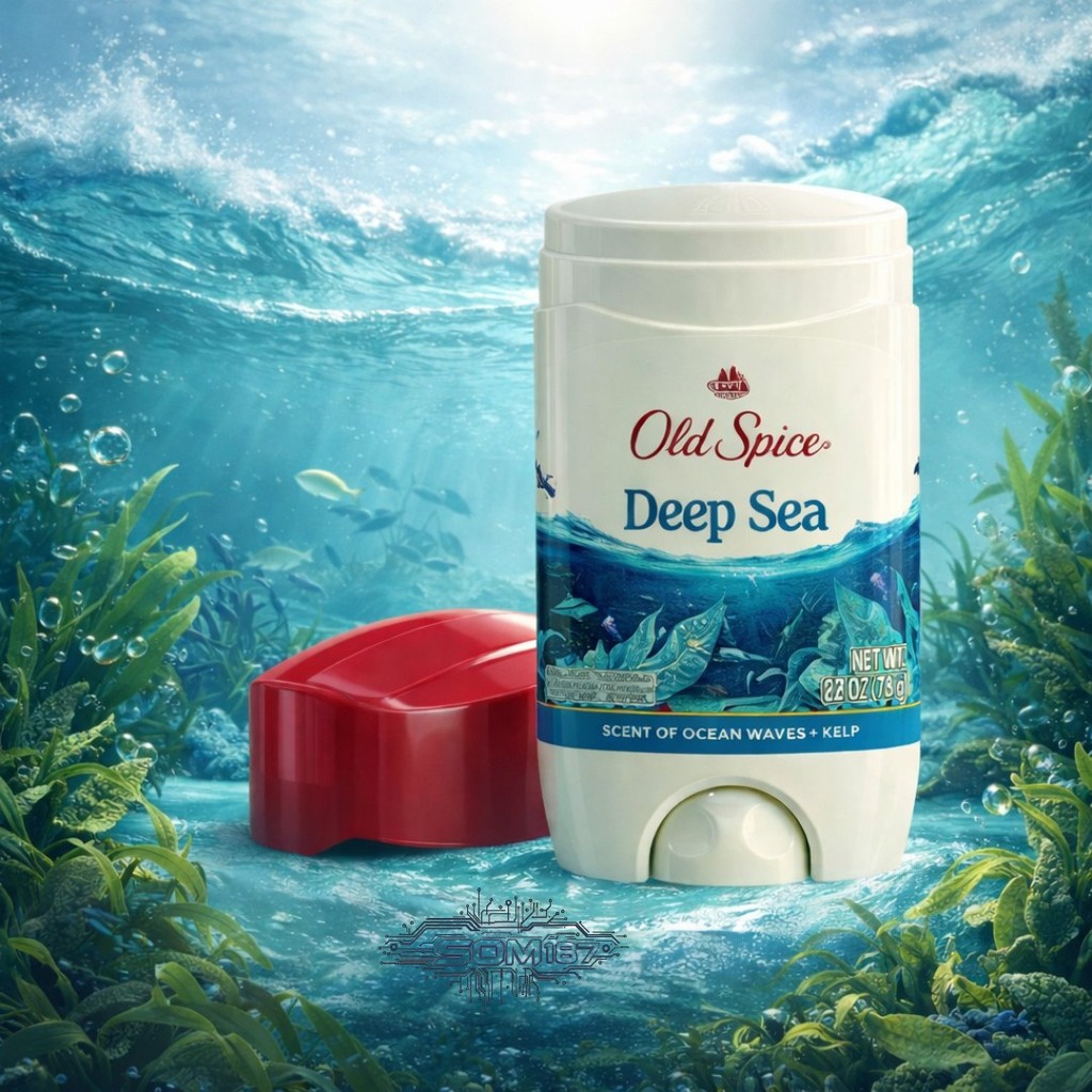 Old Spice Invisible Solid Antiperspirant Deodorant for Men Deep Sea ...