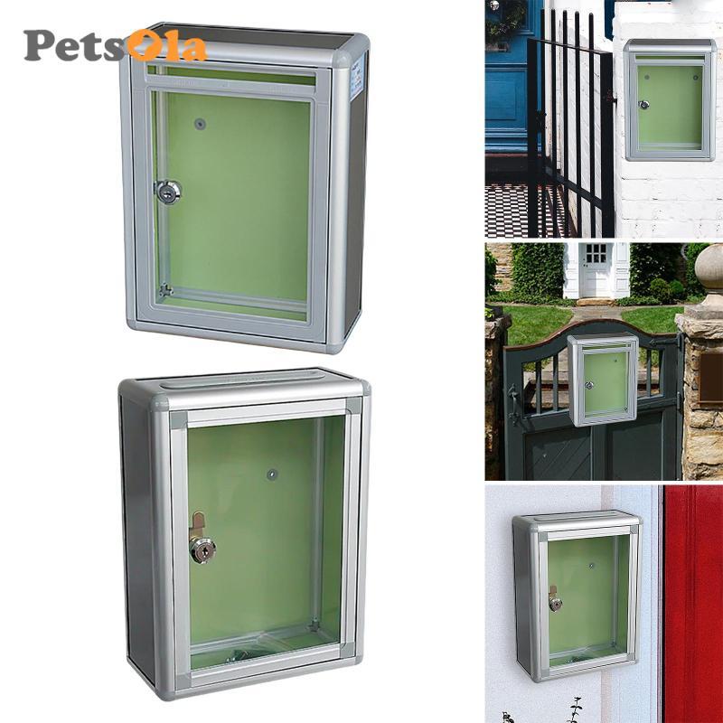 [Koolsoo2] กล่องจดหมายติดผนังแบบล็อคได้ Letterbox Multi-Functional Post ...