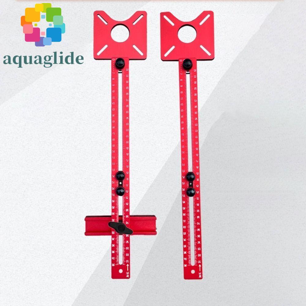 AQUAGLIDE เจาะ Punch Locator อลูมิเนียมปรับได้ 4 in 1 Router วงกลมตัด ...