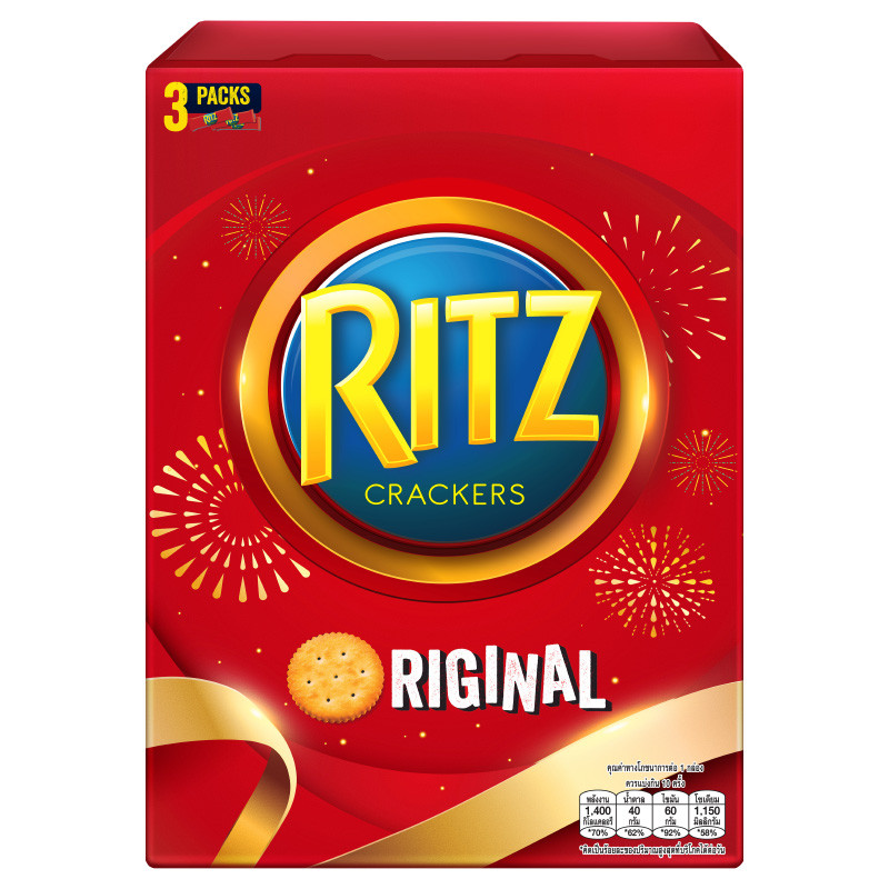 ริทซ์แครกเกอร์ 300กรัม Ritz Cracker 300g. [หมายเลขบาร์โค้ด ...