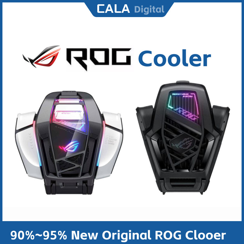 สภาพดี Used ROG6 Cooler Asus ROG AeroActive Cooler 6 ROG โทรศัพท์ 6/7/8 ...