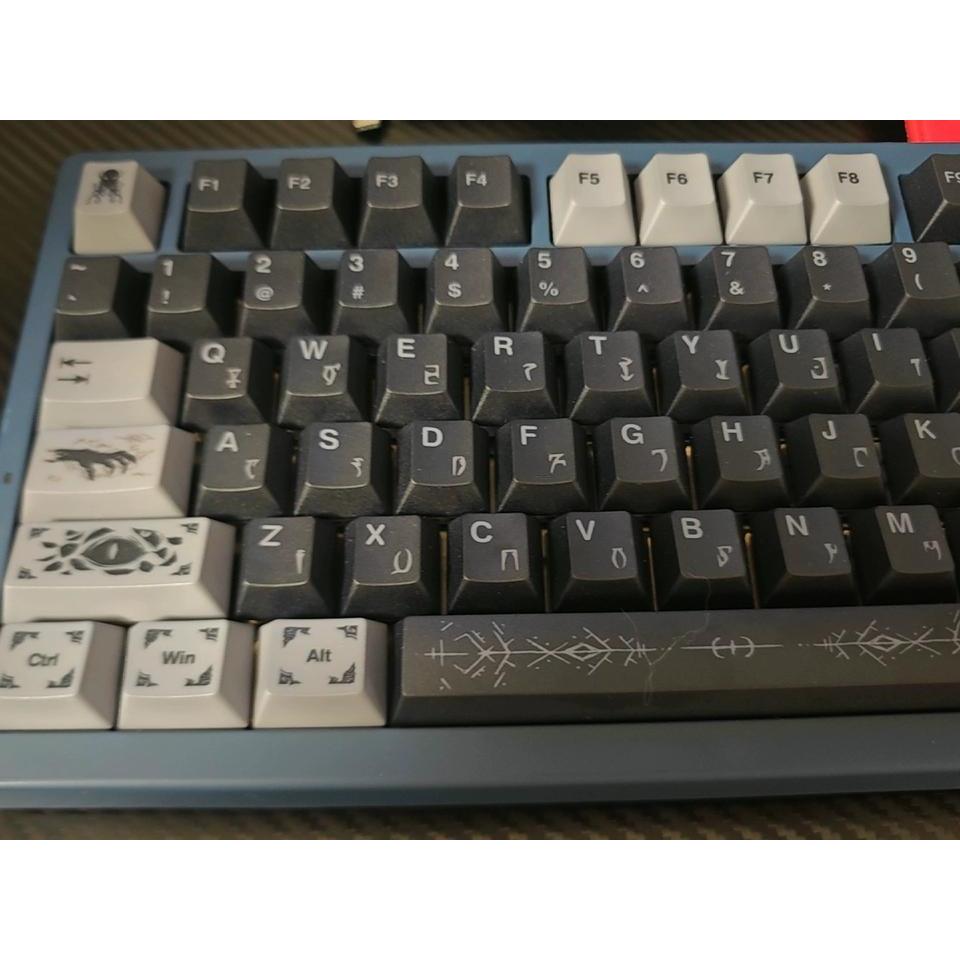 Mysticism Keycaps 140 คีย์โปรไฟล์เชอร์รี่ PBT Wooting Aula F75 ...