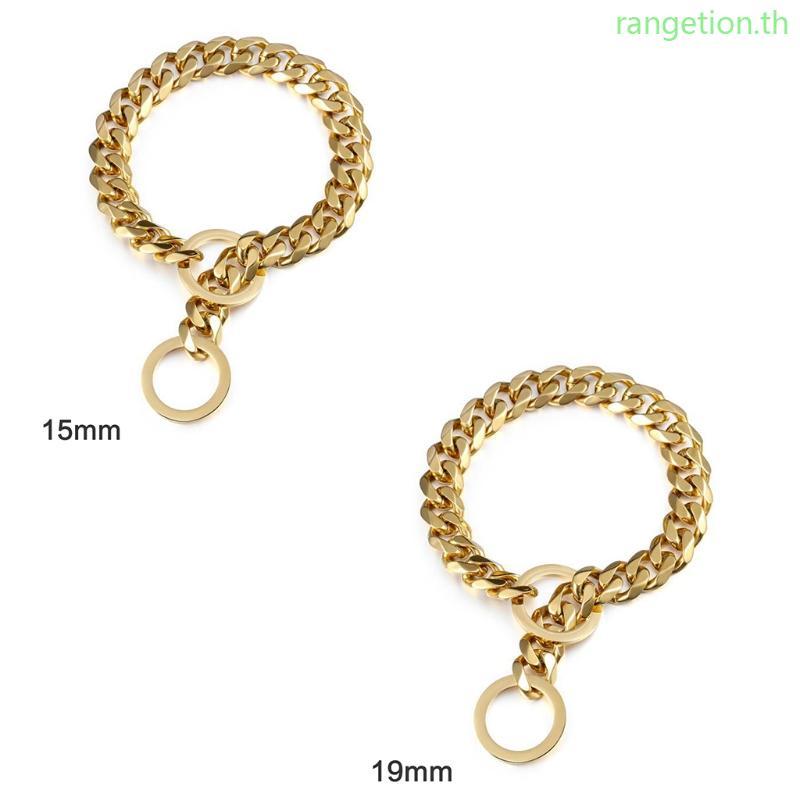 RAN 14 ขนาดสแตนเลส P โซ่สุนัขโซ่ Rust-Proof แฟชั่นปลอกคอสุนัขน่ารัก ...