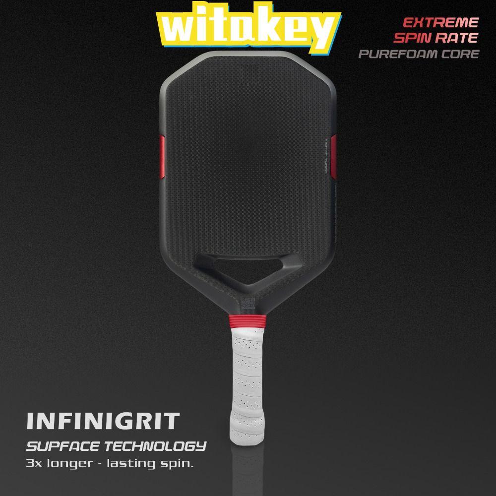 WITAKEY Aerodynamic Pickleball Paddle, Tesla-Inspired 3K คาร์บอนไฟเบอร์ ...