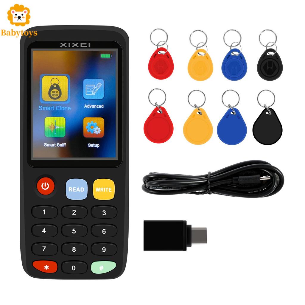 สมาร์ทการ์ด RFID เครื่องถ่ายเอกสารแบบพกพา 125 KHz ID Card Reader Writer ...
