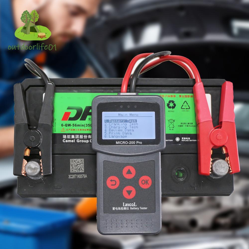 แบตเตอรี่ Load Checker 40-2000CCA เครื่องทดสอบแบตเตอรี่ไดชาร์จสําหรับ ...