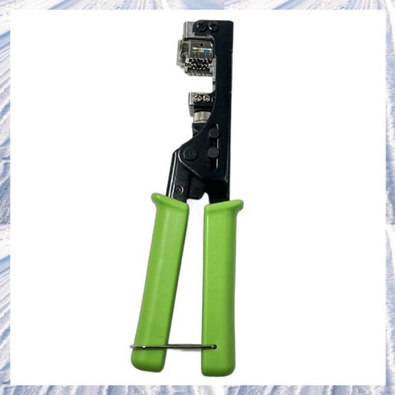 RJ45 Cat5 Cat5e Cat6 Key Stone Jack คีม RJ45 Crimping TOOL 180 องศา ...