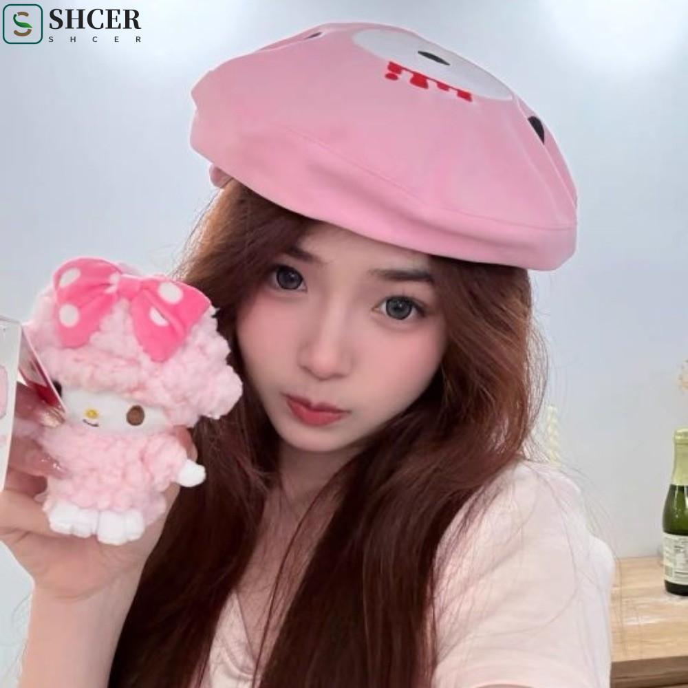 SHCER Gloomy Bear หมวกเบสบอล, การ์ตูนสไตล์ญี่ปุ่น Hanyou Rabbit Beret ...