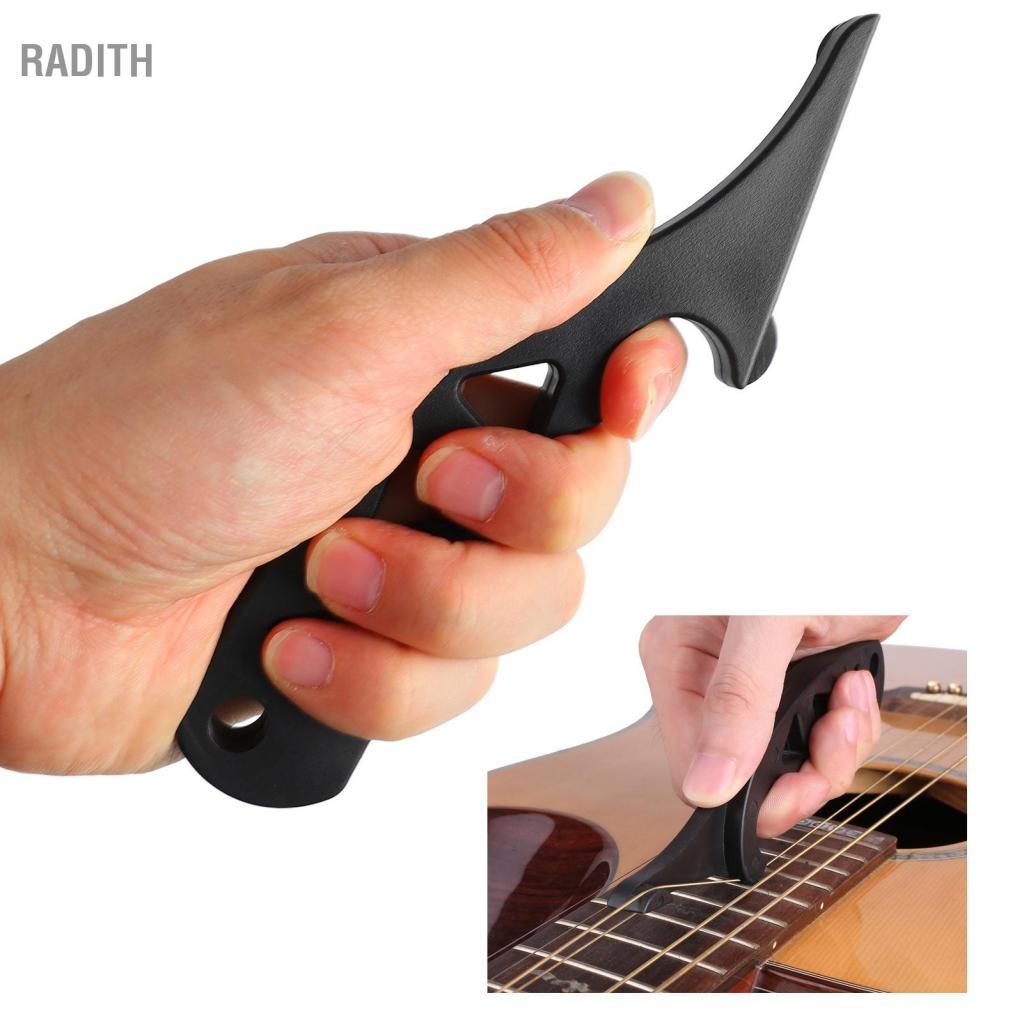 Radith Radith กีตาร์ String Stretcher พลาสติกสีดำปรับแต่งอุปกรณ์ยืด ...