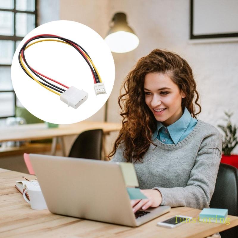 FUN Big 4Pin to Small 4Pin Adapter PC Connector สายไฟอุปกรณ์สายไฟ ...