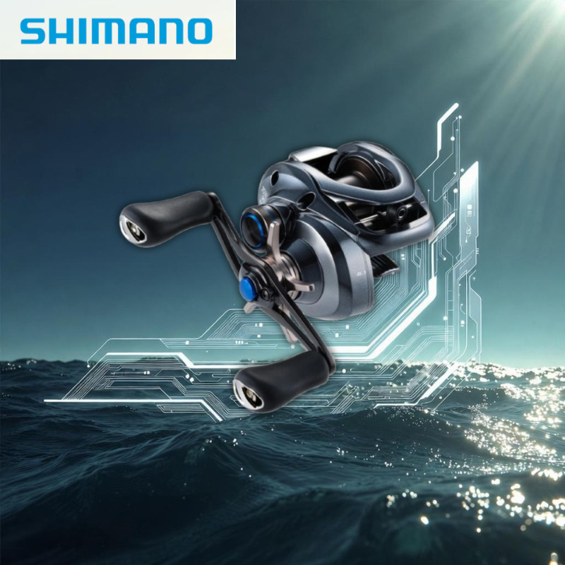 รอกตกปลาเบส Shimano 22 SLX DC Various Scorpion – สปูล MGL III ระบบ ...
