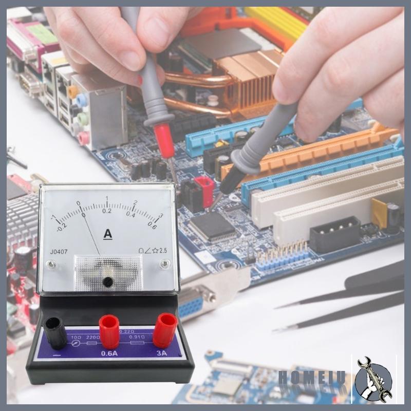 HOMEIU Galvanometer DC Analog Ampere Meter สําหรับเครื่องมือวัดห้อง ...