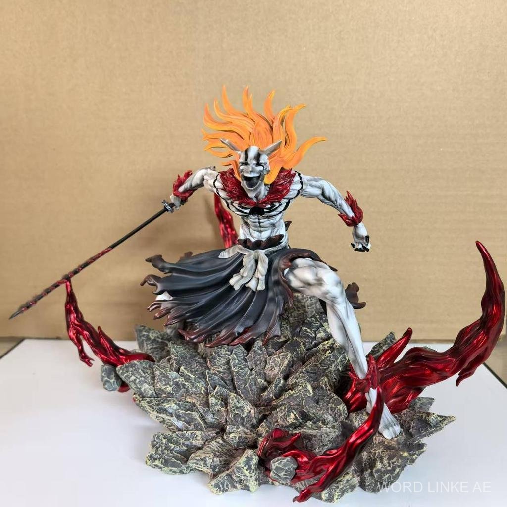 Eamily Statue Ichigo Kurosaki Void White – PVC 34 Cm Décoration Bureau – Shinigami Realm