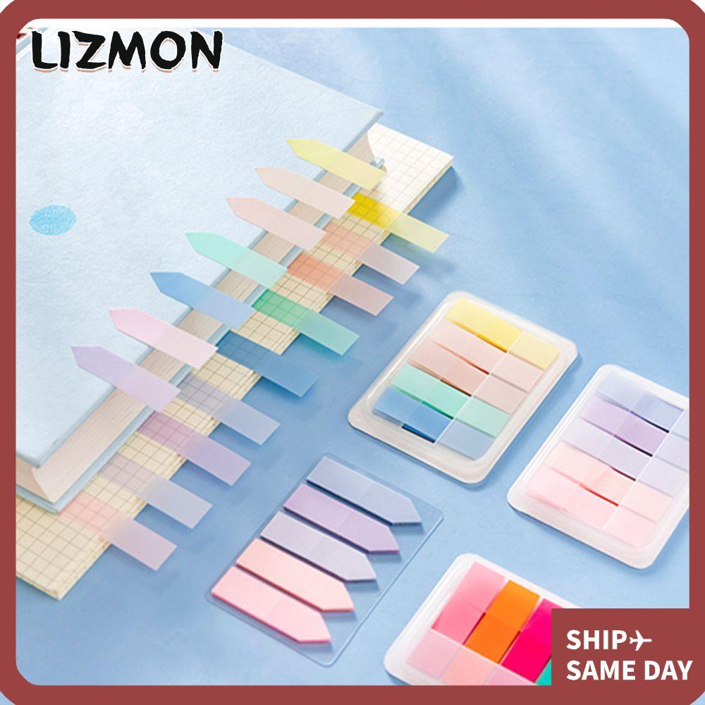 LIZMON 125 แผ่น Sticky Notes อุปกรณ์สํานักงานป้าย Tab Strip Novelty ...
