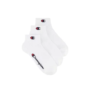 CHAMPION 3PK QUARTER SOCKS ถุงเท้าแพ็ก 3 คู่สำหรับผู้ชายและผู้หญิง
