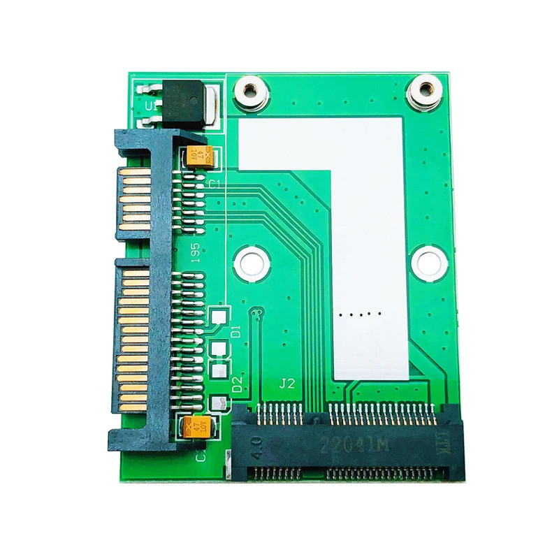 SSD อะแดปเตอร์ MSATA ถึง SATA Riser MSATA ถึง 2.5 นิ้ว SATA 3.0 6Gb ...