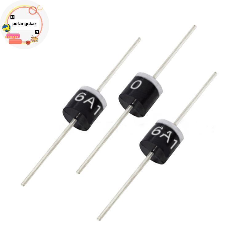 Pufangstar 10PCS High Power Thi Pin 6A10 In-Line Plug Rectifier ไดโอด ...