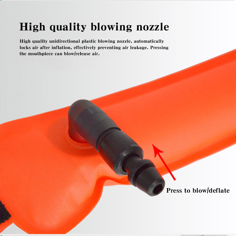 ท่อสัญญาณความปลอดภัยแบบพอง inflatable safety sausage สำหรับนักดำน้ำ มี ...