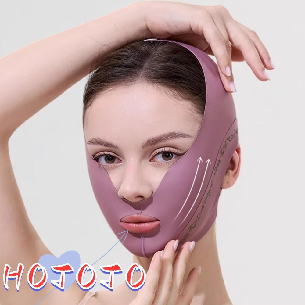 HOTOTO ผ้าพันแผลกระชับสัดส่วน, อัพเกรด Face Shaper ปรับได้, เข็มขัดยก ...