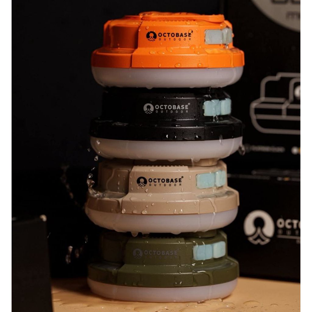 โคมไฟ OCTOBASE LED JOHNX MINI UFO พกพาสะดวก สำหรับแคมป์ปิ้ง | Shopee ...