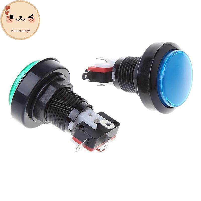 Chee 1 ชิ้น 45 มิลลิเมตรปุ่มกดปุ่มอาเขต Led Micro Switch 12 โวลต์ปุ่ม ...