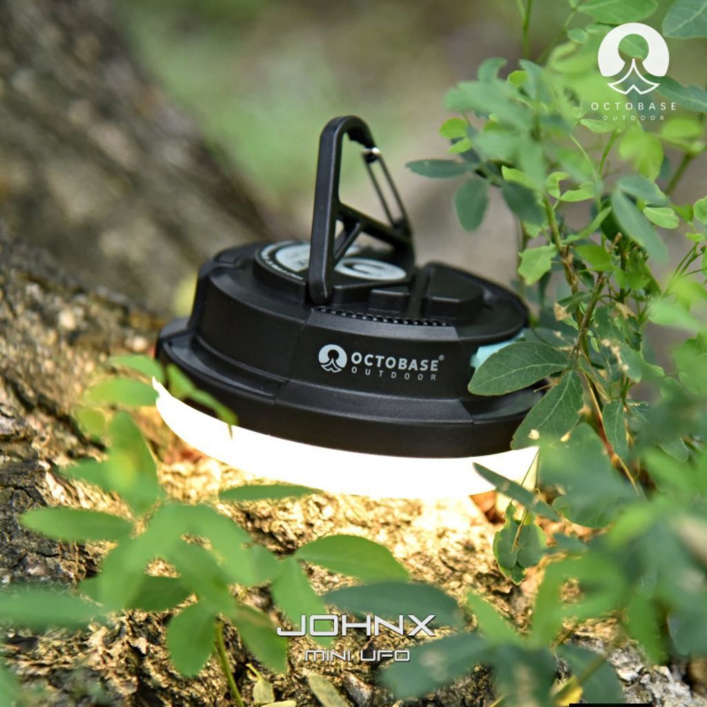 โคมไฟ OCTOBASE LED JOHNX MINI UFO พกพาสะดวก สำหรับแคมป์ปิ้ง | Shopee ...