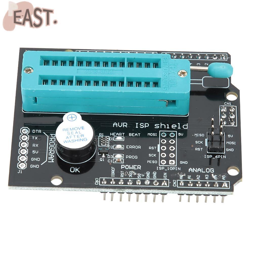EASTS AVR ISP Shield, AVR ISP 5V โปรแกรมเมอร์ขยายบอร์ด, AVR Development ...