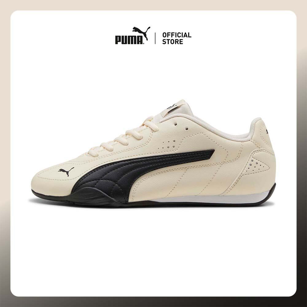 PUMA CATCH รองเท้าผ้าใบยูนิเซ็กซ์ สีครีม – 40267906